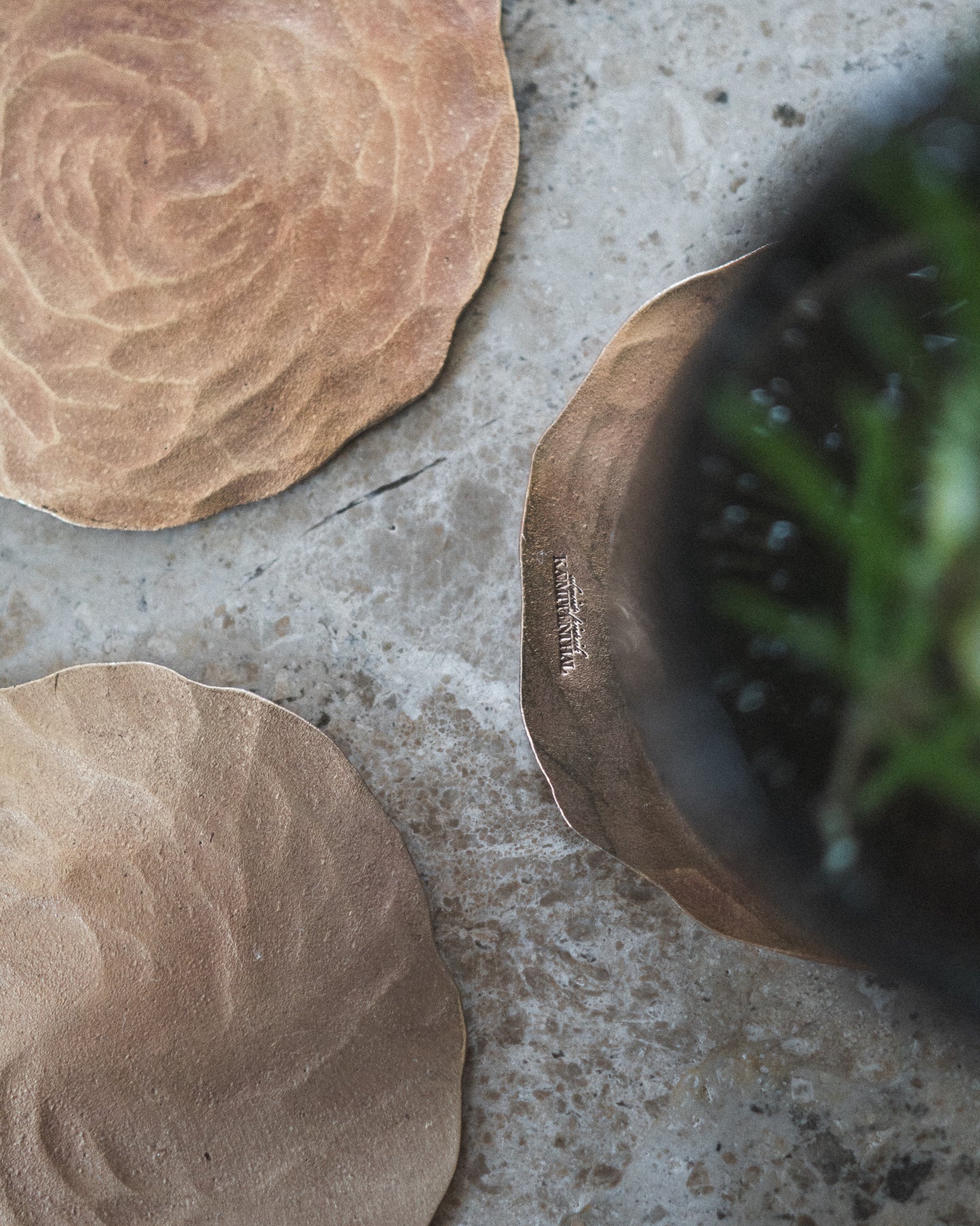 Glasuntersetzer - 3er Satz